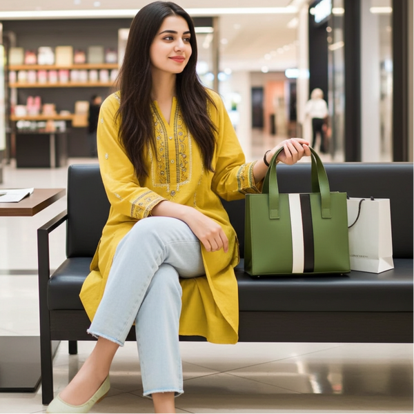 Morocco 3Pcs Shoulder Bag Green