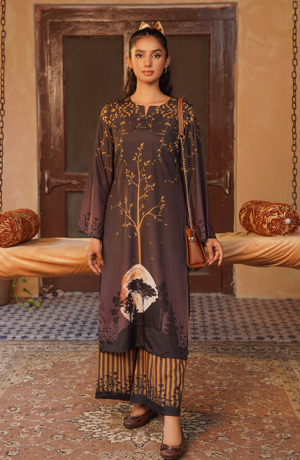 2 pc Poly Grip Printed Pret - Noor-E-Sehr