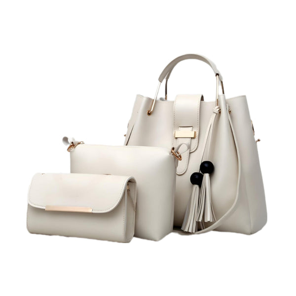 Classy 3 piece Pearl White