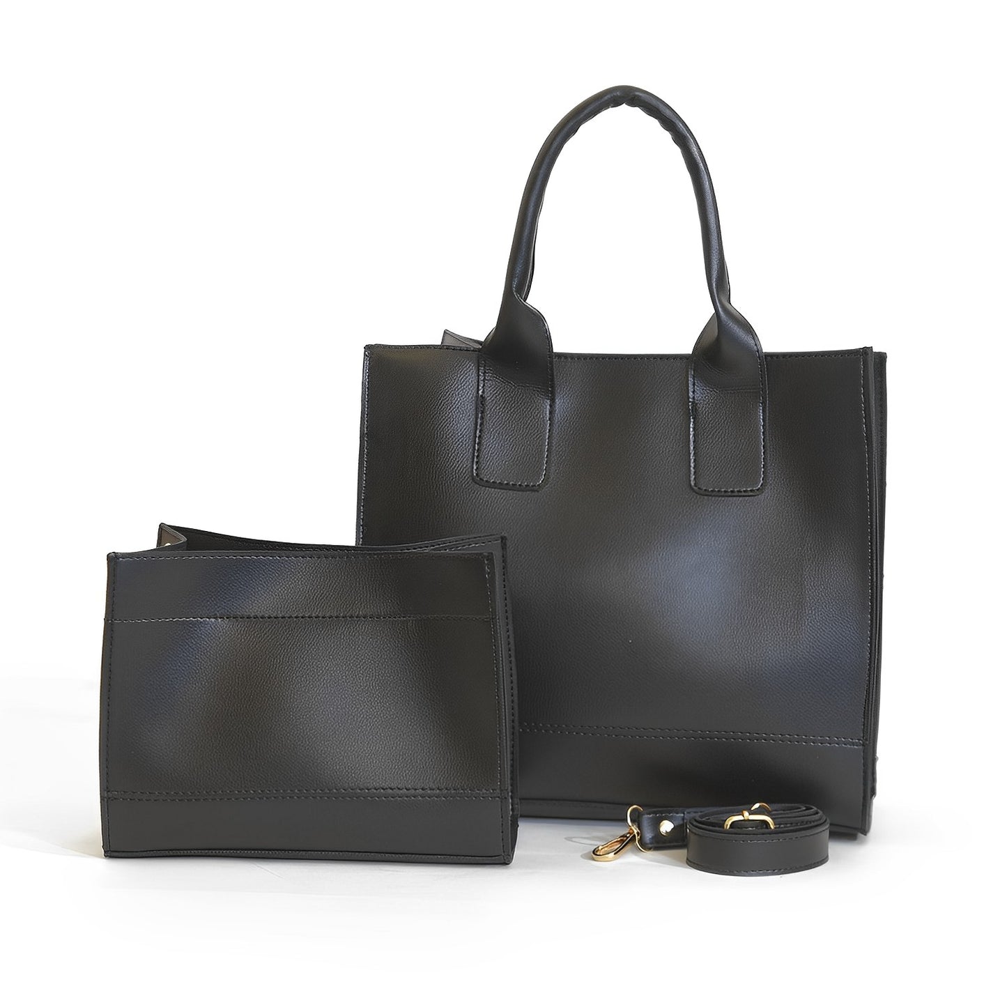 Handbag 2 piece Morocco Black