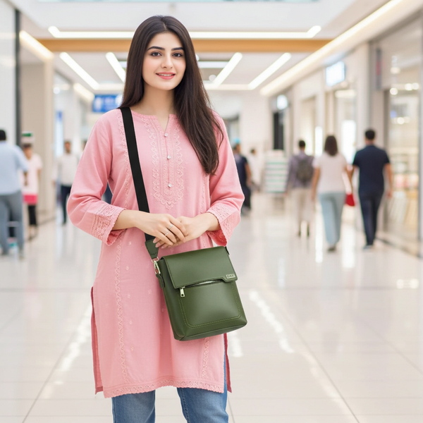 QUEST Cross Body Green