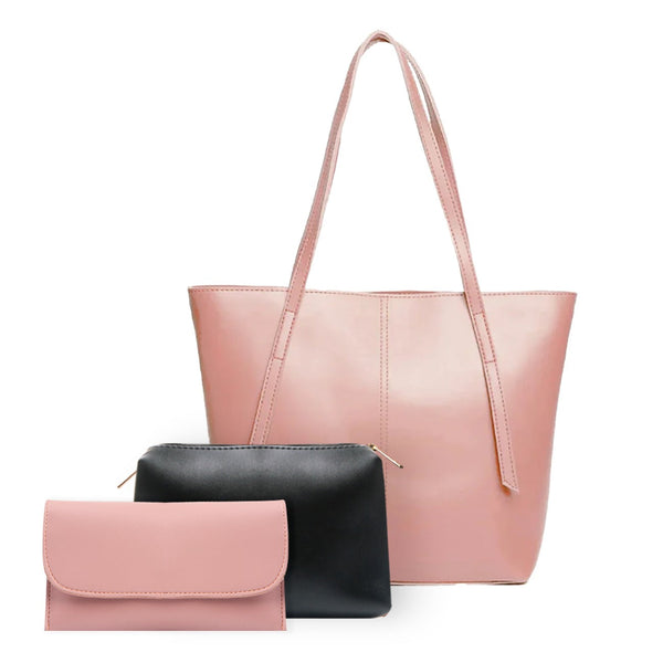 Nova Tote Pink 3 Piece