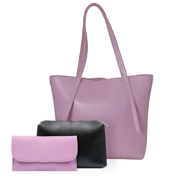 Nova Tote Purple 3 Piece