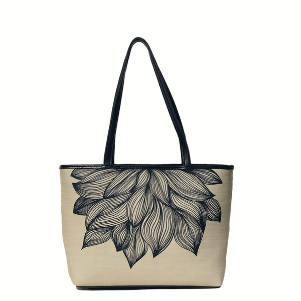 Lotus Canvas Bag