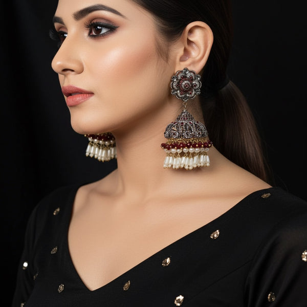 Noor-e-Jahan Jhumkas _ Earrings
