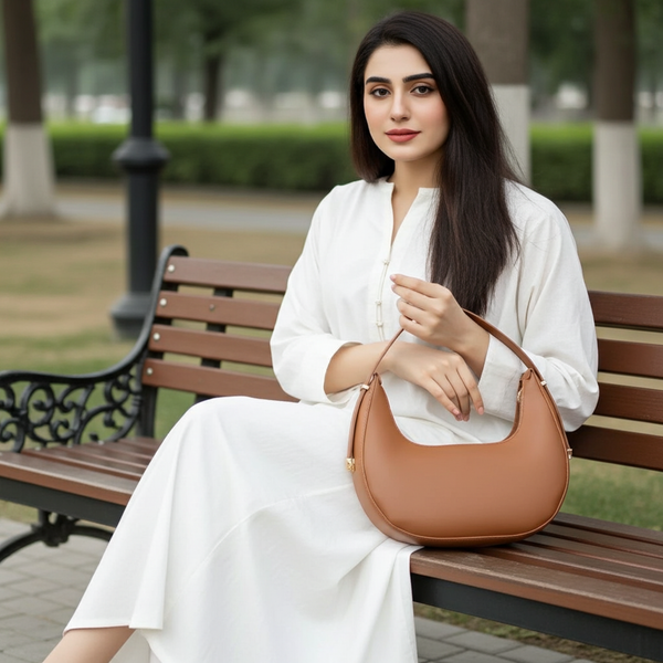 ALICE SHOULDER BAG BROWN