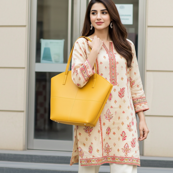 Tote Bag_Mustard Yellow