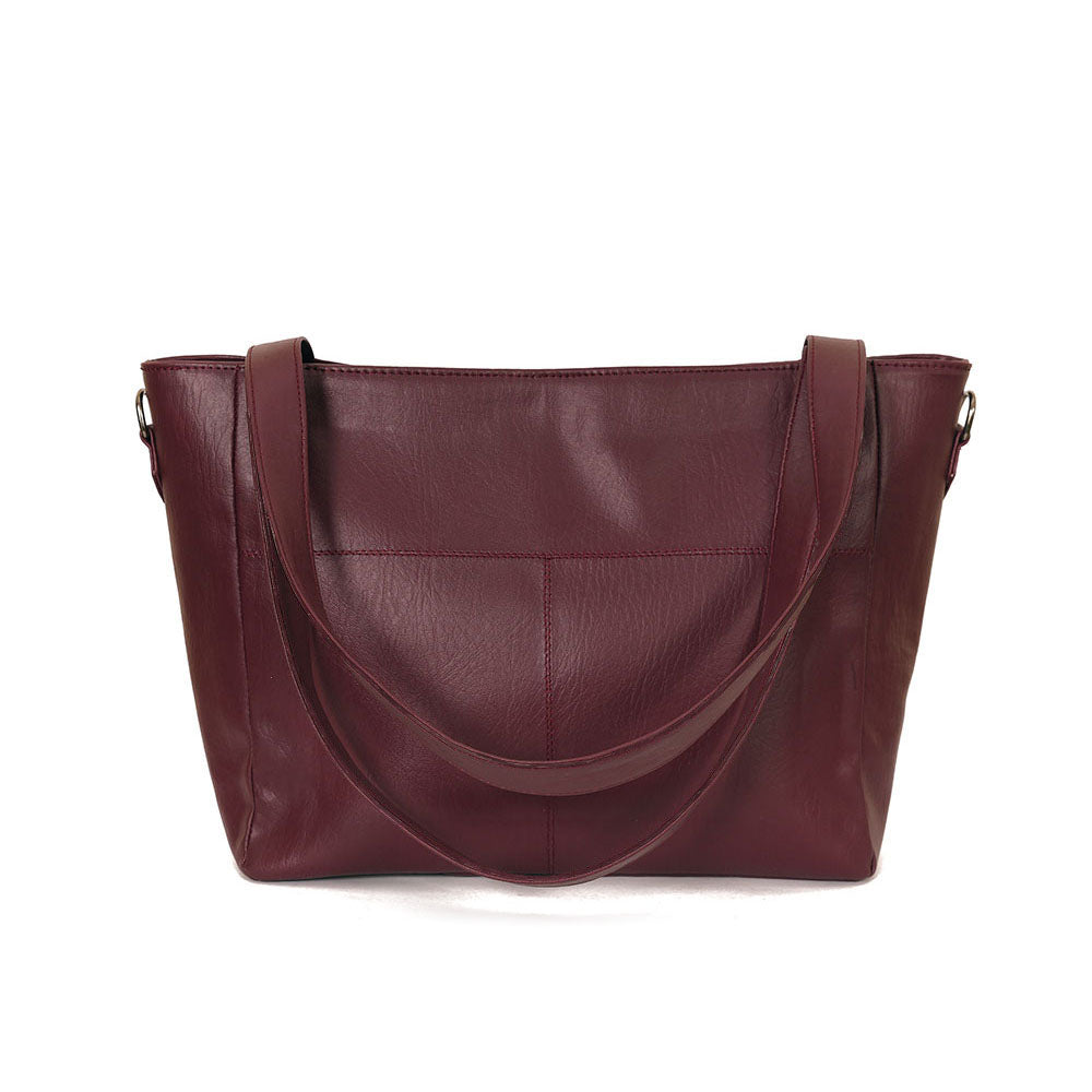 Belle Tote Maroon